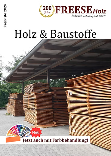 Preisliste Holz und Baustoffe