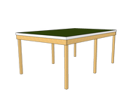Modernes Gründach-Carport KLARE LINIE ohne Abstellraum (Einzelcarport) - FREESE Holz