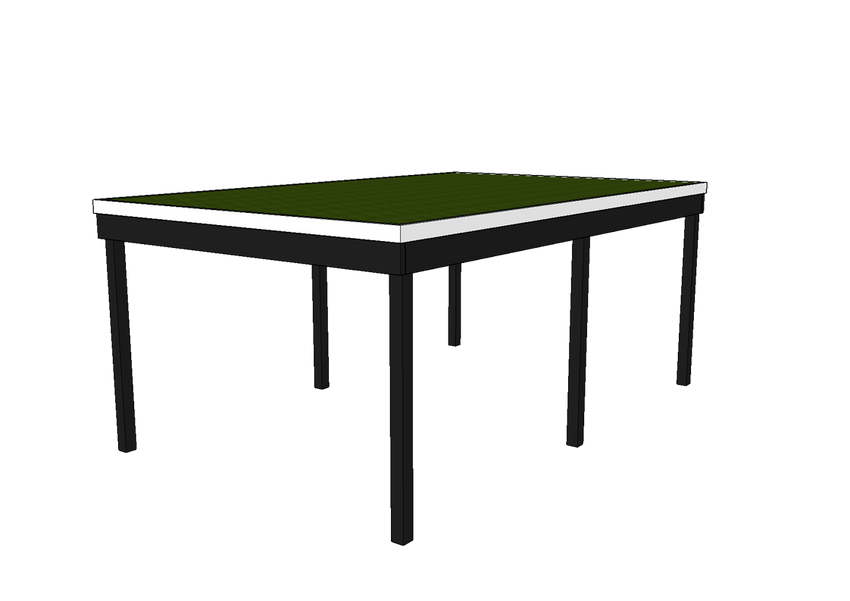 Modernes Gründach-Carport KLARE LINIE ohne Abstellraum (Einzelcarport) - FREESE Holz