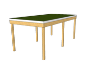 Modernes Gründach-Carport KLARE LINIE ohne Abstellraum (Einzelcarport) - FREESE Holz
