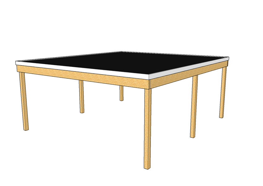 Modernes Doppelcarport KLARE LINIE ohne Abstellraum - FREESE Holz