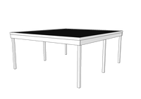 Modernes Doppelcarport KLARE LINIE ohne Abstellraum - FREESE Holz