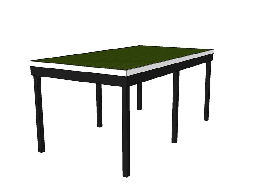 Modernes Gründach-Carport KLARE LINIE ohne Abstellraum (Einzelcarport) - FREESE Holz