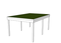 Modernes Gründach-Carport KLARE LINIE ohne Abstellraum (Einzelcarport) - FREESE Holz