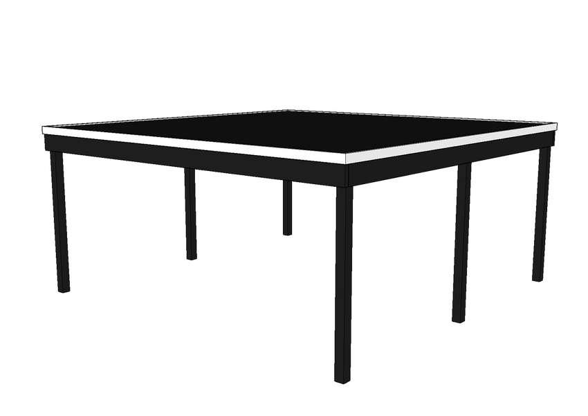 Modernes Doppelcarport KLARE LINIE ohne Abstellraum - FREESE Holz