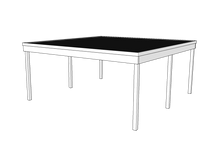 Modernes Doppelcarport KLARE LINIE ohne Abstellraum - FREESE Holz