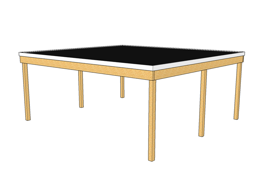 Modernes Doppelcarport KLARE LINIE ohne Abstellraum - FREESE Holz