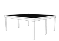 Modernes Doppelcarport KLARE LINIE ohne Abstellraum - FREESE Holz