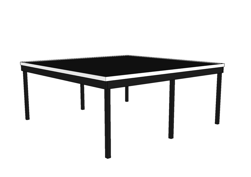 Modernes Doppelcarport KLARE LINIE ohne Abstellraum - FREESE Holz