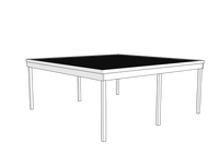 Modernes Doppelcarport KLARE LINIE ohne Abstellraum - FREESE Holz