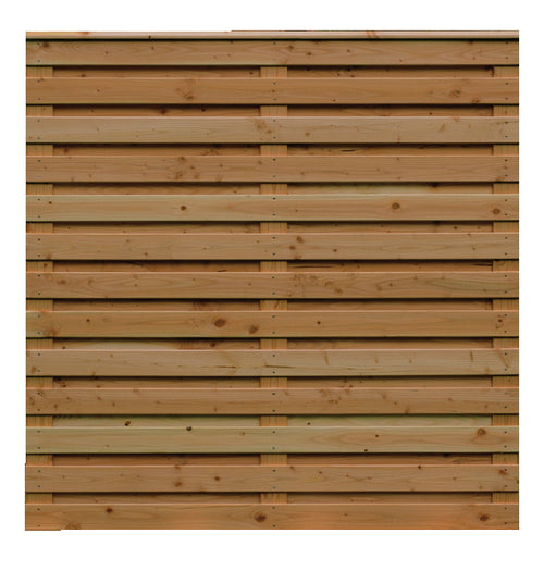 Sichtschutzzaun aus haltbarer Fichte SCHEERER Element Borkum