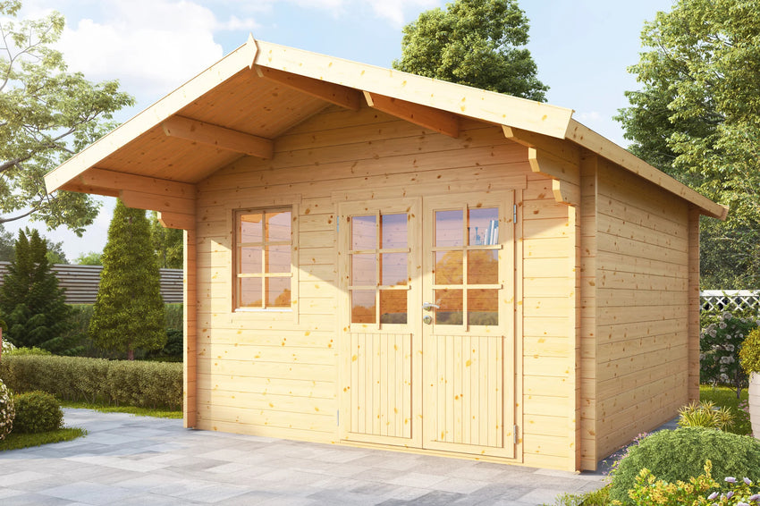Holz-Gartenhaus Lotta XL von WOLFF FINNHAUS