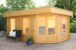 Holz-Gartenhaus Mali 3030 von WOLFF FINNHAUS