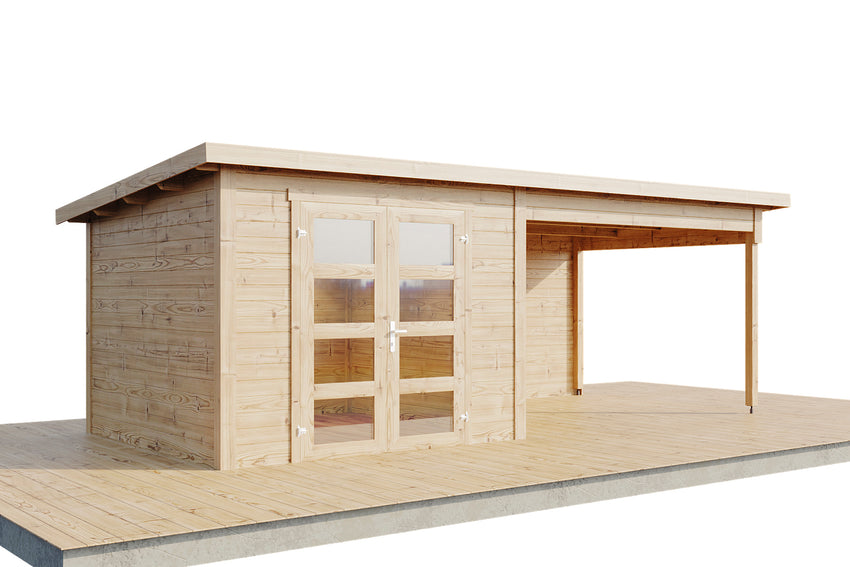 Holz-Gartenhaus Ole von WOLFF FINNHAUS