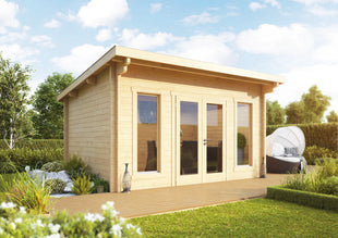 Holz-Gartenhaus Melody XL von WOLFF FINNHAUS