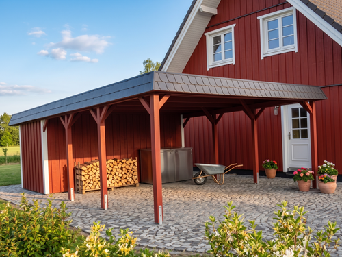 Carport Classic Walmblende