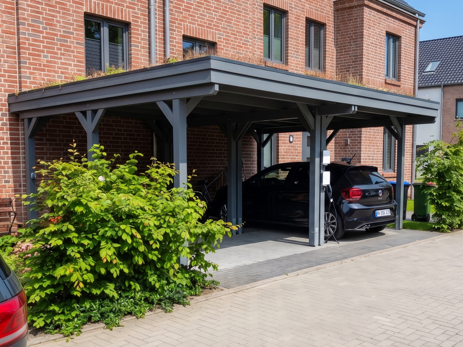 Carport_Holzbelnde_in_Anthrazit_klassisch
