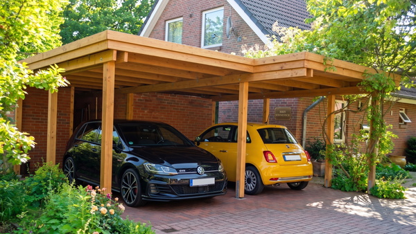 Carport Classic Holzblende