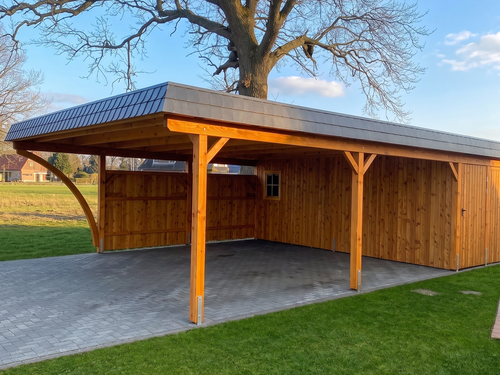 Carport Classic Walmblende