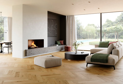 Parkett Lamett Rustikal - Cottage HB Fischgrät