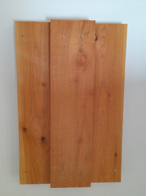 Option: Wandelemente für Carport Classic aus Deckelschalung