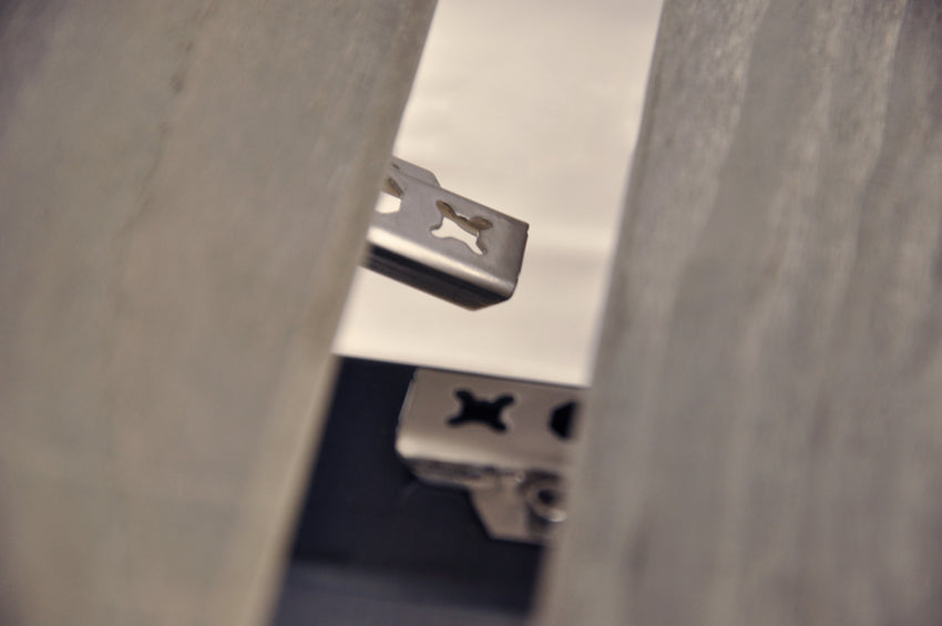 DILA2-Terrassenverbinder, Universal-Clips für die unsichtbare Verschraubung von Terrassen