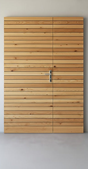 Doppeltür für Gartenhaus KLARE LINIE