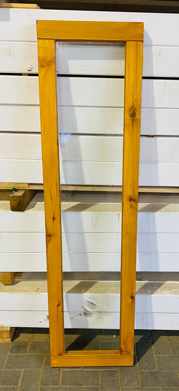 Option: Fenster Festverglasung aus Echtglas für Abstellraum Carport Classic