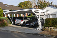 Option: Leimholzbogen für Carport Classic