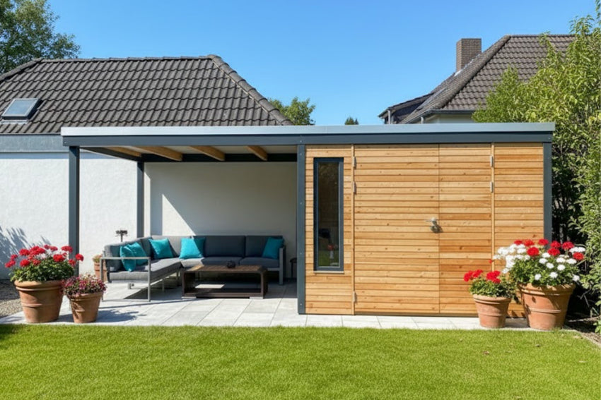 Gartenhaus KLARE LINIE