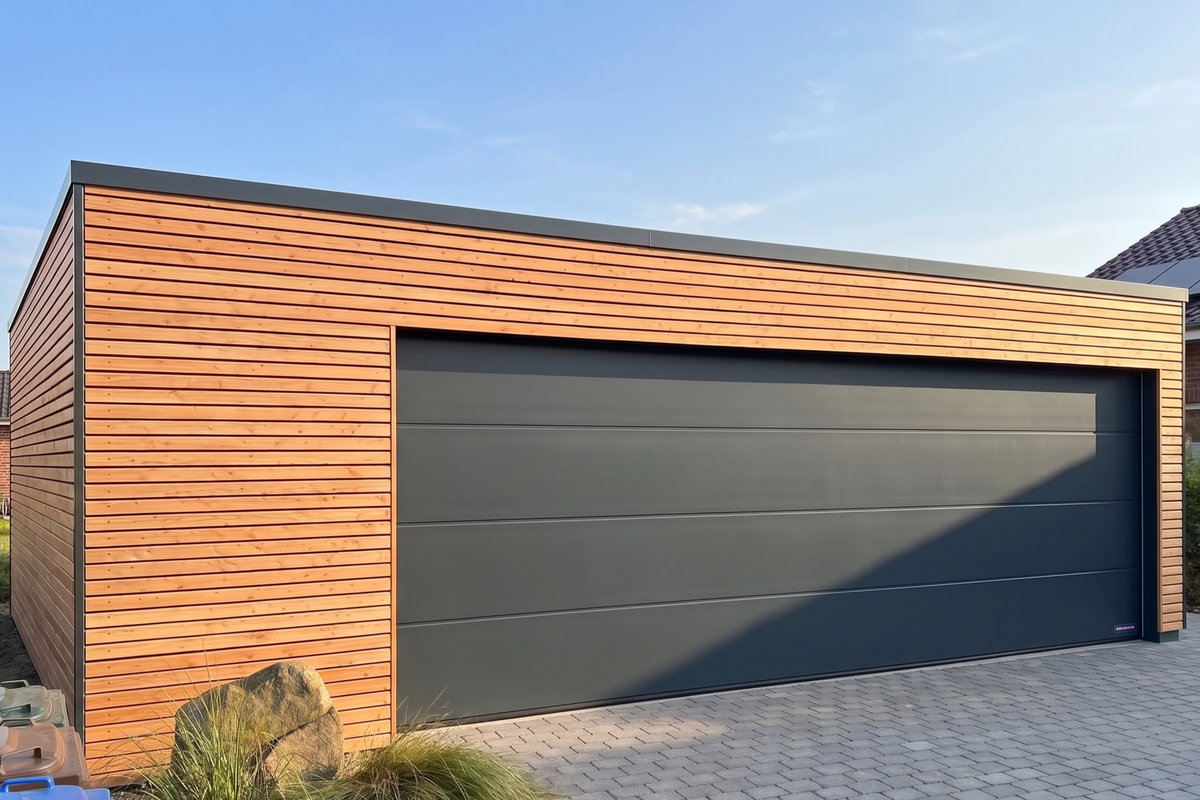 Holzgarage NATUR