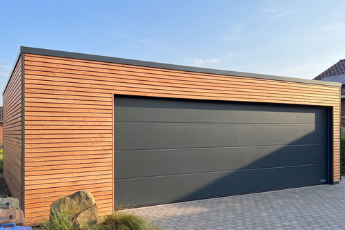 Holzgarage