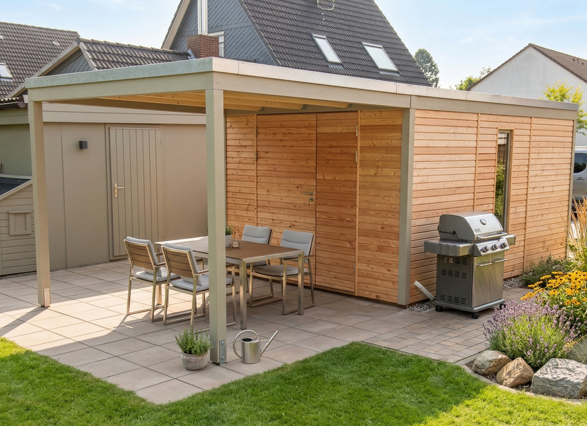 Gartenhaus KLARE LINIE