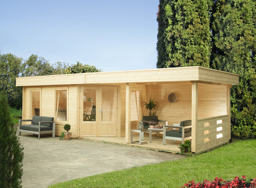 Holz-Gartenhaus Melinda von WOLFF FINNHAUS - FREESE Holz 