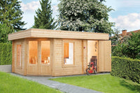 Holz-Gartenhaus Menja 4520/2 Raum von WOLFF FINNHAUS - FREESE Holz 