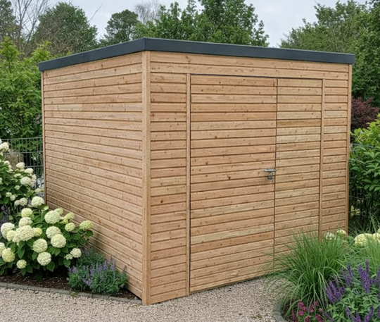 Gartenhaus NATUR – modernes Holz-Gartenhaus nach Maß