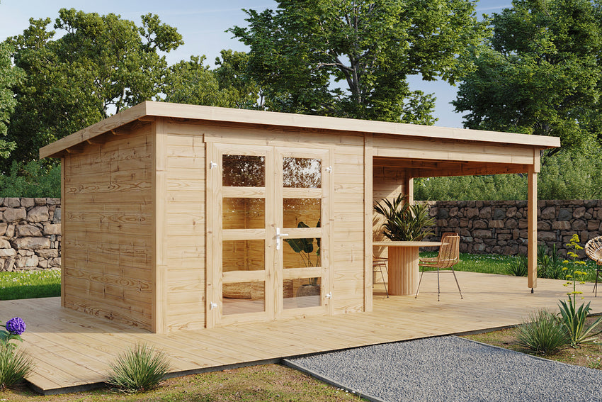 Holz-Gartenhaus Ole von WOLFF FINNHAUS - FREESE Holz 