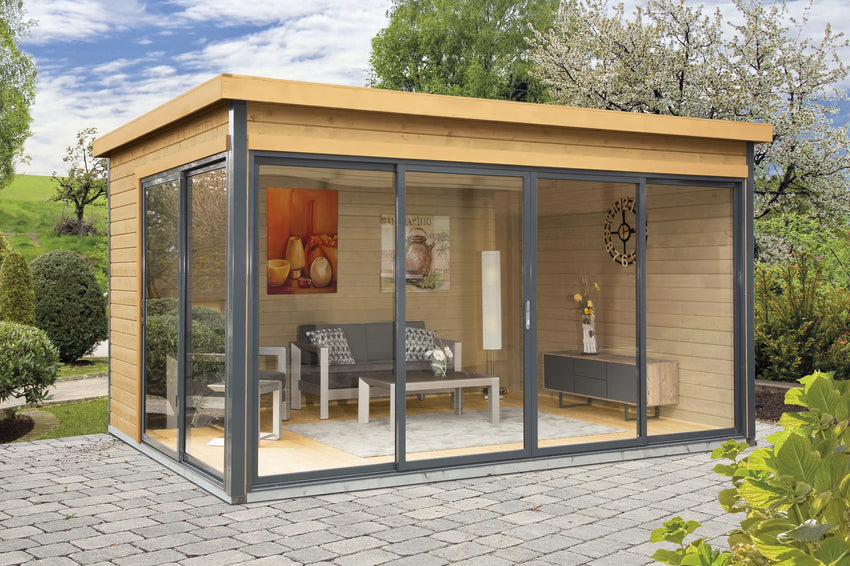 Holz-Gartenhaus Starla 4234 von WOLFF FINNHAUS - FREESE Holz 