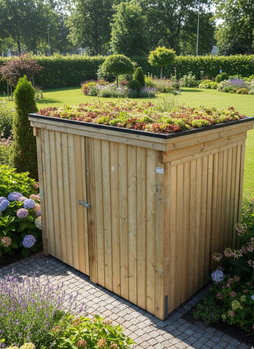 Gerätehaus CLASSIC mit Gründach