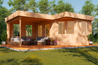 Holz-Gartenhaus Guda von WOLFF FINNHAUS - FREESE Holz 