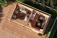 Holz-Gartenhaus Gleda von WOLFF FINNHAUS - FREESE Holz 