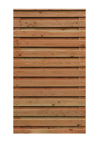 Sichtschutzzan Borkum von Scheerer, Element  98,5 x 181 cm in Fichte KD - FREESE Holz