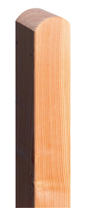Komfort-Pfosten Rundkopf aus haltbarer Douglasie SCHEERER - FREESE Holz 