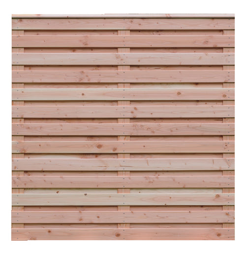 Sichtschutzzaun aus haltbarer Douglasie SCHEERER Borkum