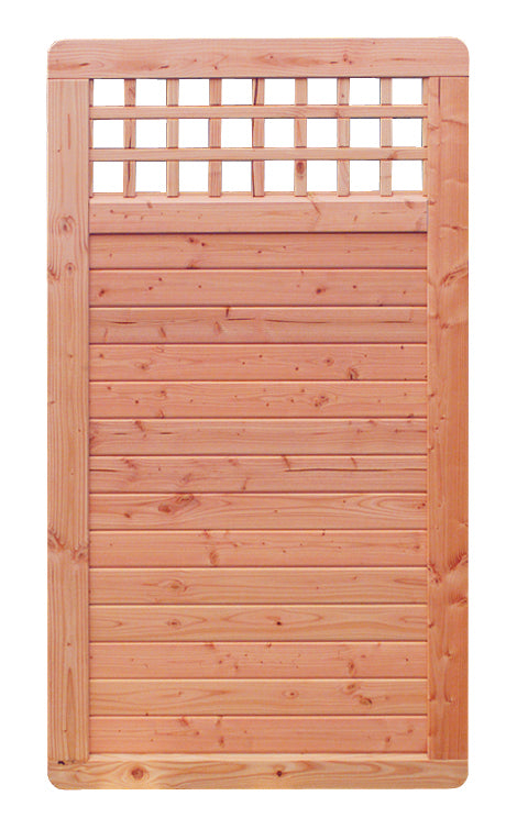 Exklusiv-Sichtschutzzaun aus haltbarer Douglasie SCHEERER Ebstorf C - FREESE Holz 