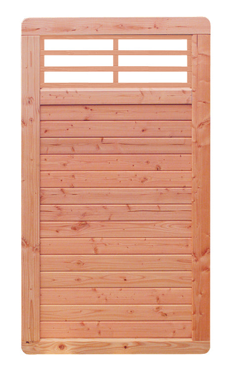 Exklusiv-Sichtschutzzaun aus haltbarer Douglasie SCHEERER Ebstorf E - FREESE Holz 