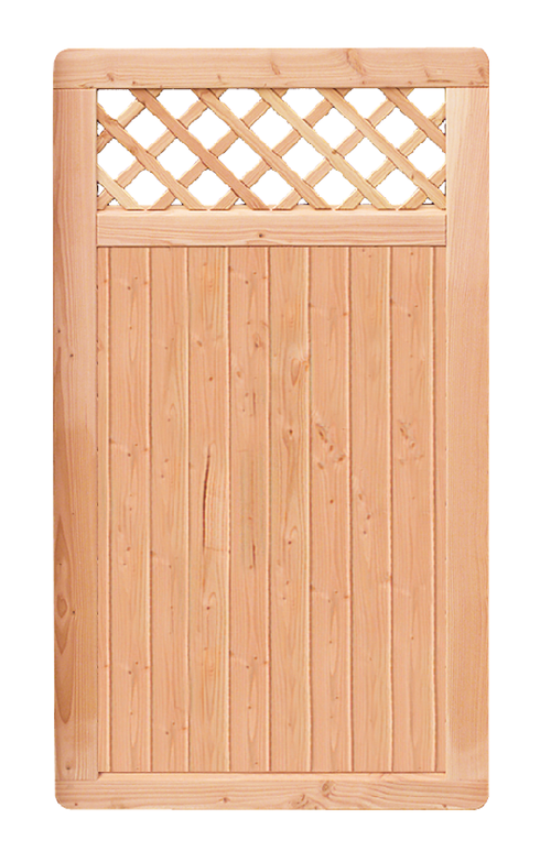 Exklusiv-Sichtschutzzaun aus haltbarer Douglasie SCHEERER Ilmenau X - FREESE Holz 