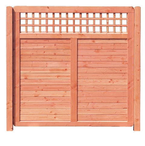 Exklusiv-Sichtschutzzaun aus haltbarer Douglasie SCHEERER Ebstorf C