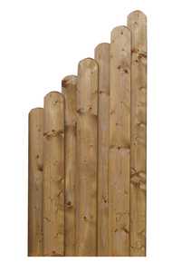 Sichtschutzzaun aus haltbarer Fichte SCHEERER Wendland - FREESE Holz 