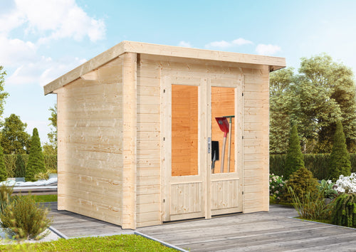 Holz-Gartenhaus Luca von WOLFF FINNHAUS